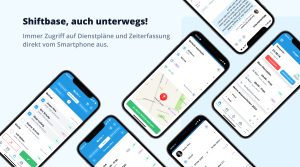 shiftbase auf dem Smartphone