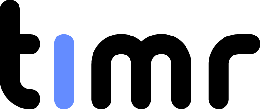 Das Logo der Zeiterfassungs-Software timr