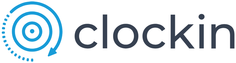 Das Logo von clockin
